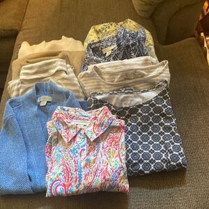 Appleseed- Colorful Patterned and Striped Tops Collection